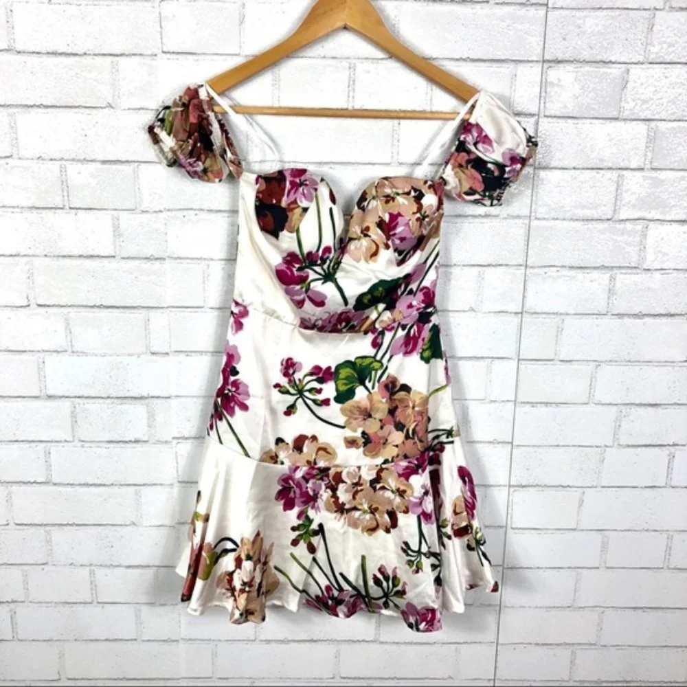 NEW About Us X REVOLVE Maddie Off Shoulder Dress - Picture 2 of 8